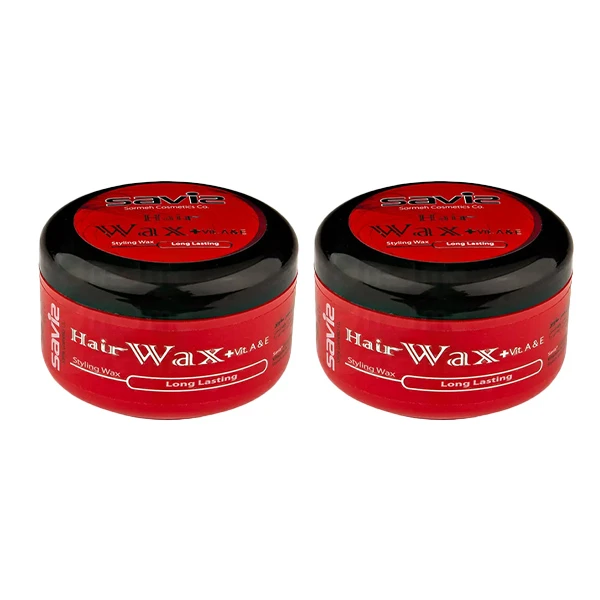 واکس مو ساویز مدل Long Lasting حجم 50 میلی لیتر مجموعه 2 عددی