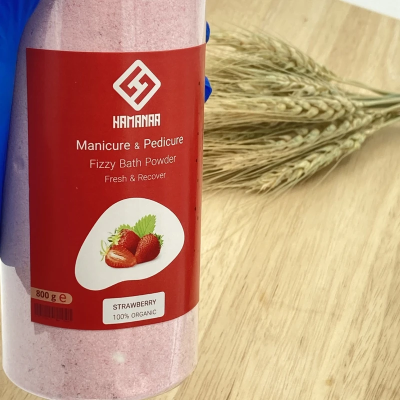 کوکتل پودری هامانا مدل Strawberry وزن 800 گرم - تصویر 4