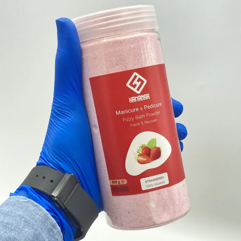 کوکتل پودری هامانا مدل Strawberry وزن 800 گرم - تصویر 6