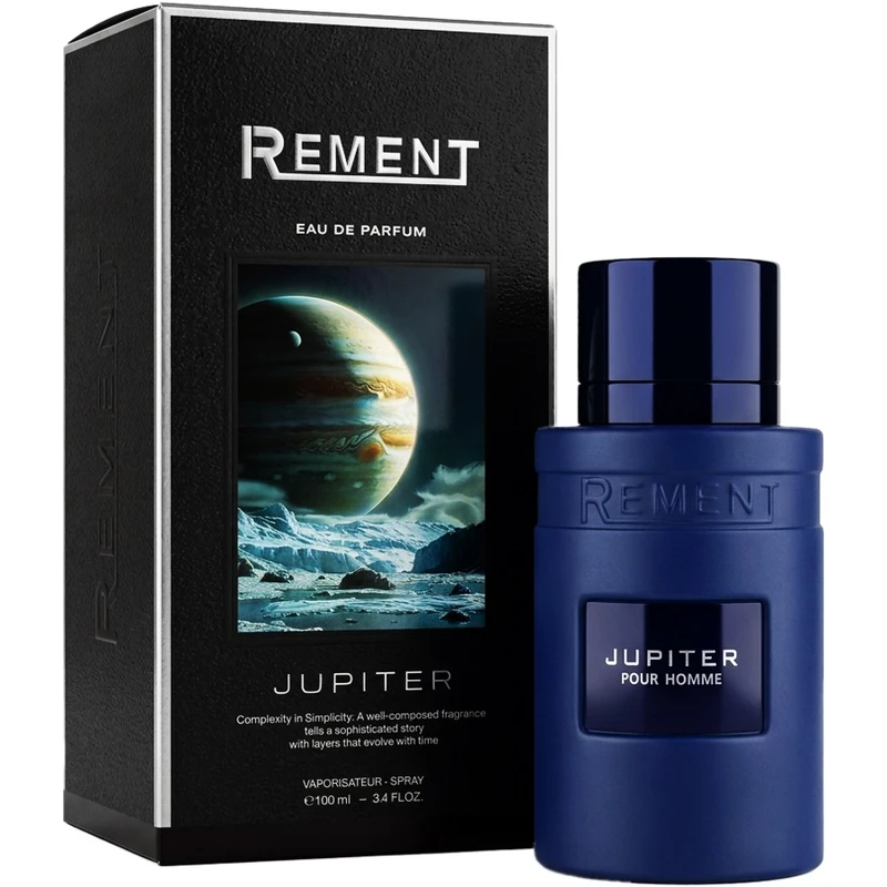 ادوپرفیوم مردانه رمنت مدل JUPITER با رایحه گرم حجم 100 میلیلیتر