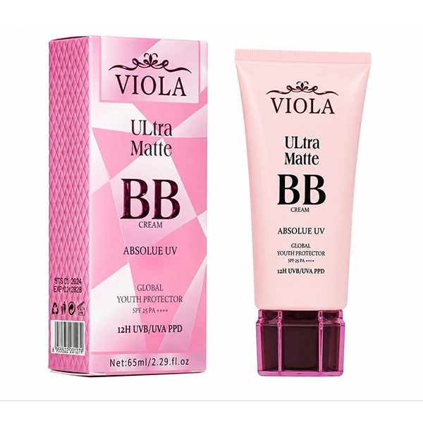 کرم پودر BB مایع SPF25 ویولا مدل Ultra Matee شماره 01 مناسب برای انواع پوست حجم 65 میلی لیتر - تصویر 2