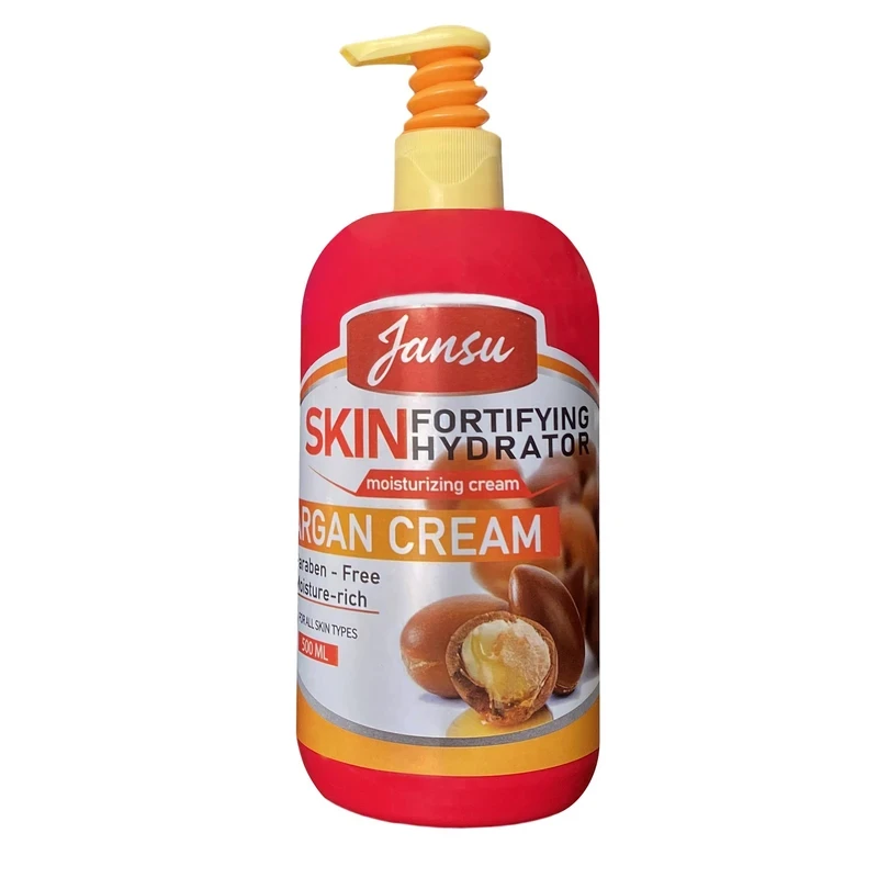 کرم مرطوب‌کننده دست و صورت و بدن جانسو مدل آووکادو و روغن آرگان مناسب برای انواع پوست حجم 500 میلی‌لیتر بسته 2 عددی - تصویر 2