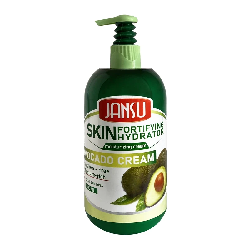کرم مرطوب‌کننده دست و صورت و بدن جانسو مدل آووکادو و روغن آرگان مناسب برای انواع پوست حجم 500 میلی‌لیتر بسته 2 عددی - تصویر 3