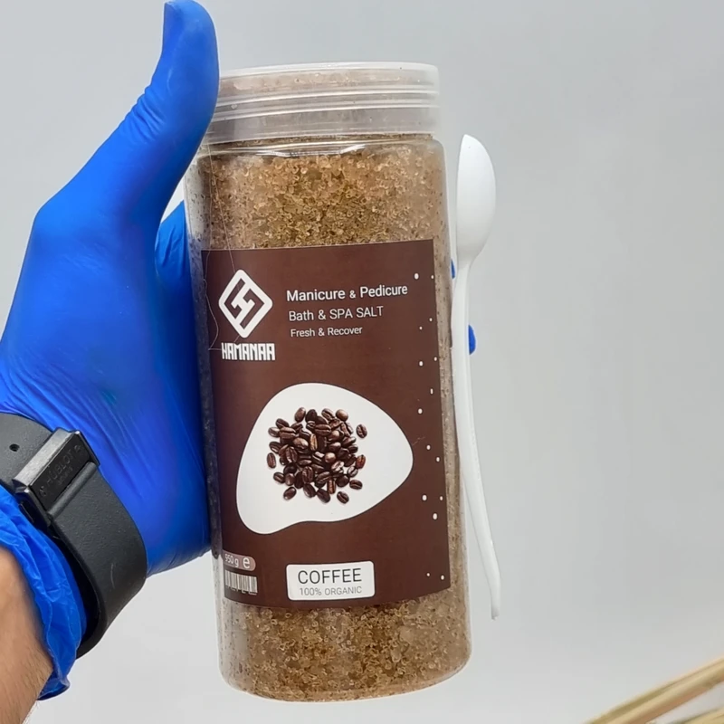 نمک حمام هامانا مدل Coffee وزن 950 گرم - تصویر 4
