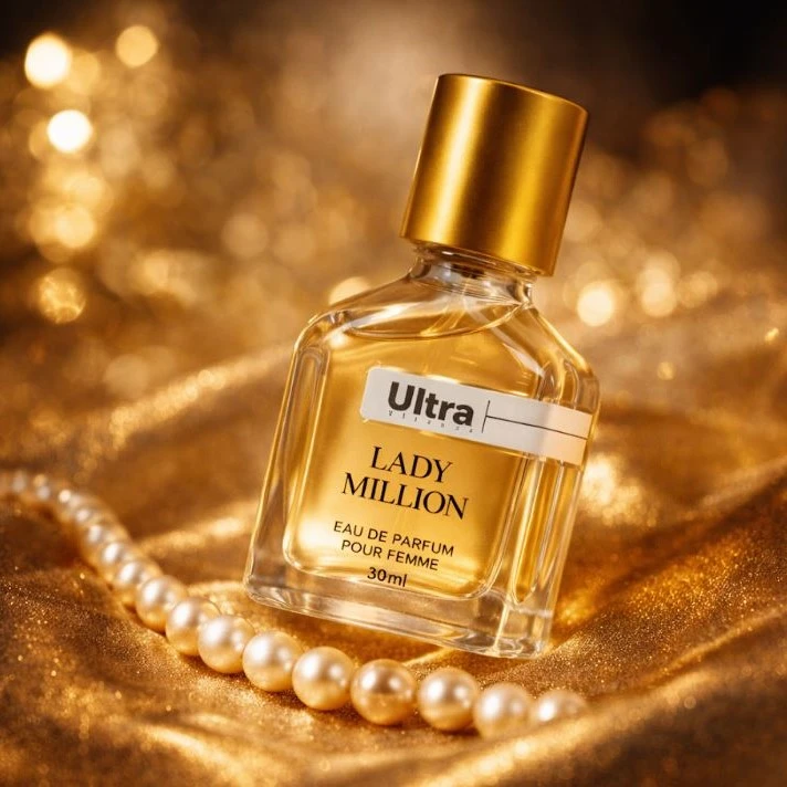 عطر جیبی زنانه اولترا ویرچوآل مدل Lady Million با رایحه شیرین حجم 30 میلی‌لیتر - تصویر 3
