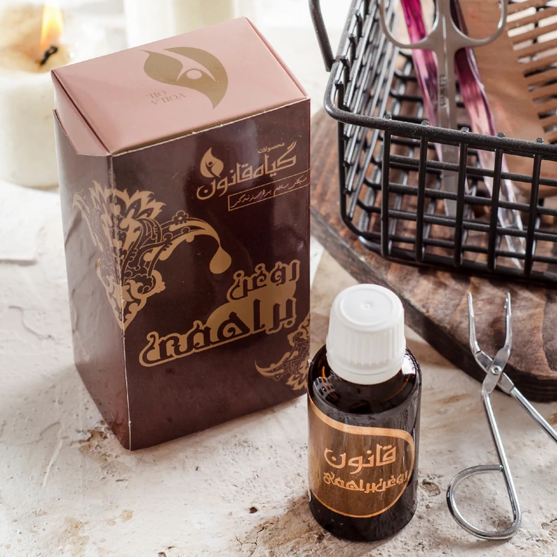 روغن مو گیاه قانون مدل براهمی حجم 30 میلی لیتر - تصویر 4
