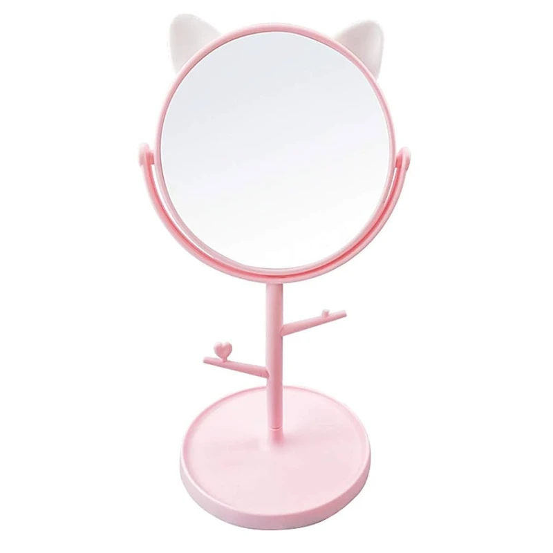 آینه آرایشی رومیزی مدل گربه Ear cat کد ۰۲ - تصویر 5