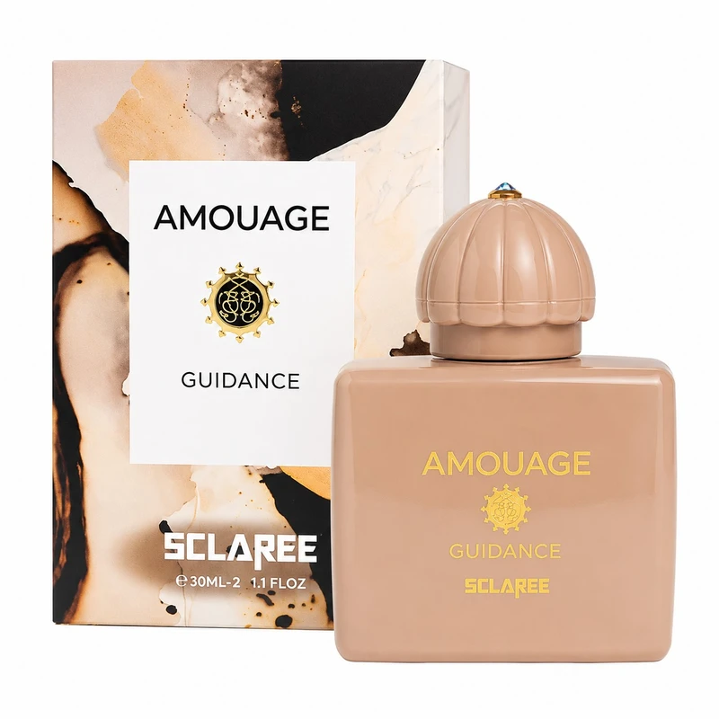 عطر جیبی زنانه اسکلاره مدل Amouage Guidance با رایحه گرم حجم 30 میلیلیتر - تصویر 2