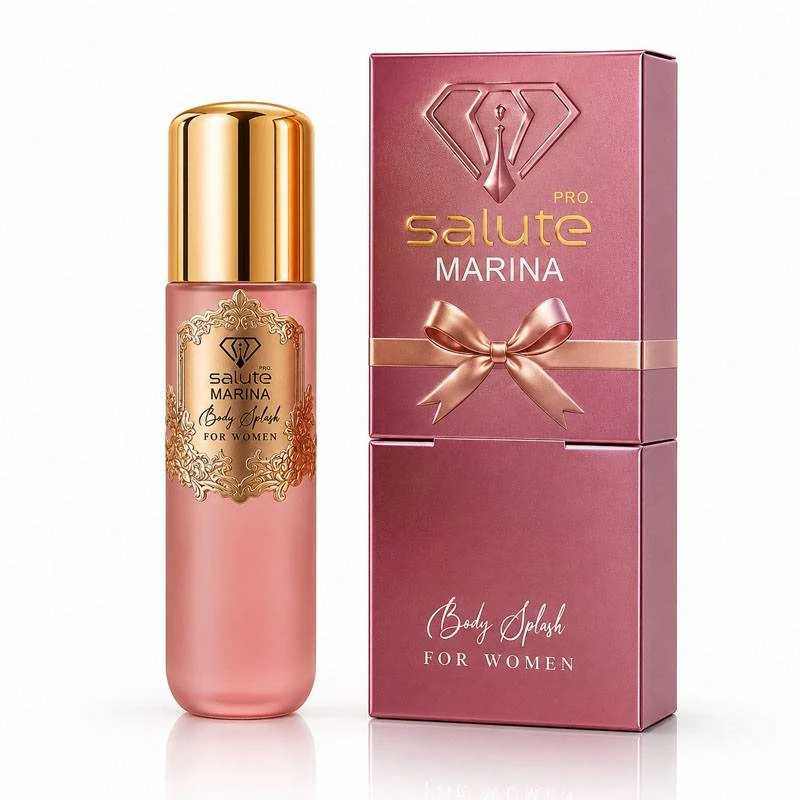 بادی اسپلش سالوته پرو مدل MARINA با رایحه گرم و شیرین حجم 150 میلی لیتر - تصویر 2