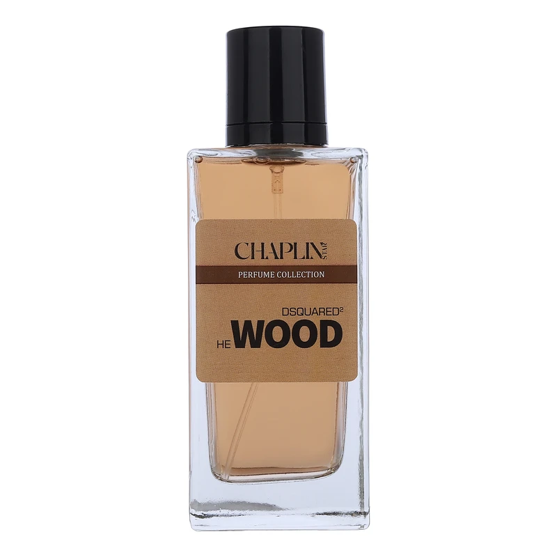 ادو پرفیوم مردانه چاپلین استار مدل HE WOOD با رایحه خنک حجم 100 میلی‌لیتر