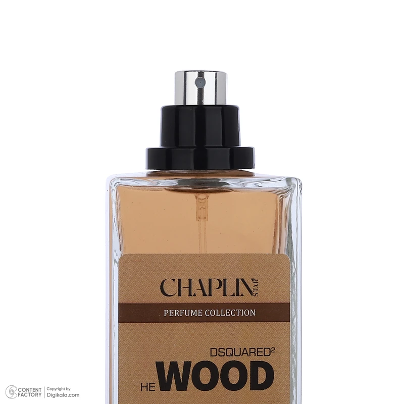 ادو پرفیوم مردانه چاپلین استار مدل HE WOOD با رایحه خنک حجم 100 میلی‌لیتر - تصویر 2