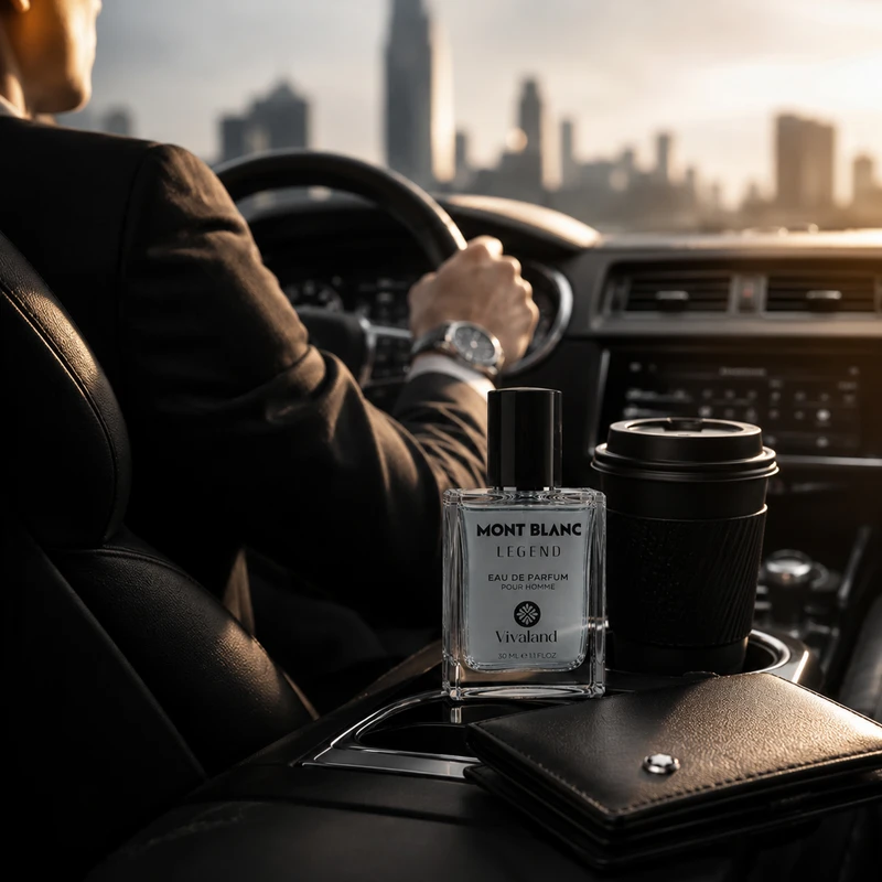 عطر جیبی مردانه ویوالند مدل Mont Blanc Legend با رایحه خنک حجم 30 میلیلیتر - تصویر 3