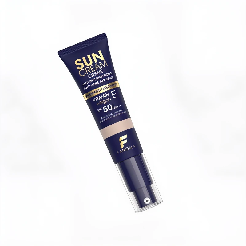 کرم ضد آفتاب رنگی صورت فانوما SPF 50 مدل ضدآفتاب بدون چربی و ضدجوش فانوما رنگ ۰۲ ‌مناسب برای انواع پوست حجم 35 میلی‌لیتر - تصویر 2
