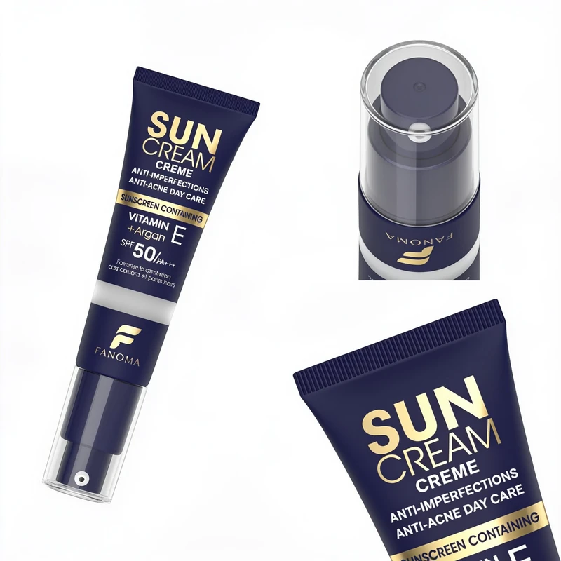کرم ضد آفتاب بی‌رنگ صورت فانوما SPF 50 مدل ضدآفتاب بدون چربی و ضدجوش فانوما بی رنگ ‌مناسب برای انواع پوست حجم 35 میلی‌لیتر - تصویر 2