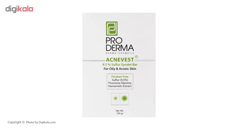 پن پوست چرب پرودرما مدل Acnevest مقدار 100 گرم - تصویر 2
