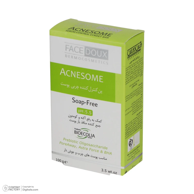 پن کنترل کننده چربی پوست فیس دوکس مدل ACNESOME حجم 100 میلی لیتر - تصویر 4