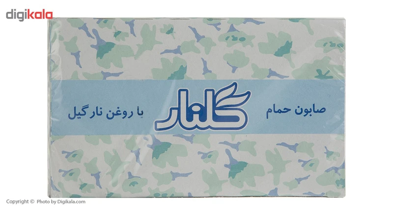 صابون گلنار مدل روغن نارگیل بسته 6 عددی - تصویر 3