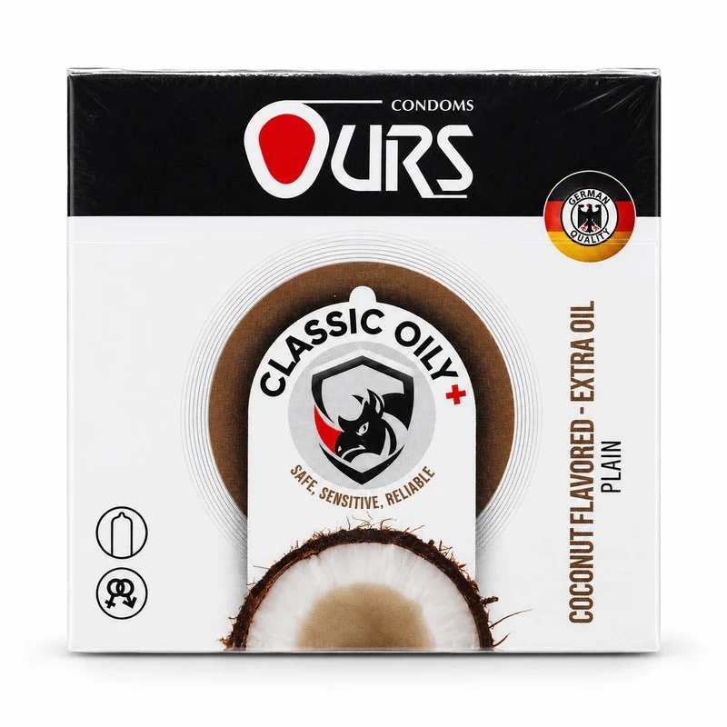 کاندوم اورز ضخامت نازک، مدل Classic Oily لاتکس طبیعی، ضدحساسیت، سایز استاندارد، بسته 3 عددی - تصویر 2