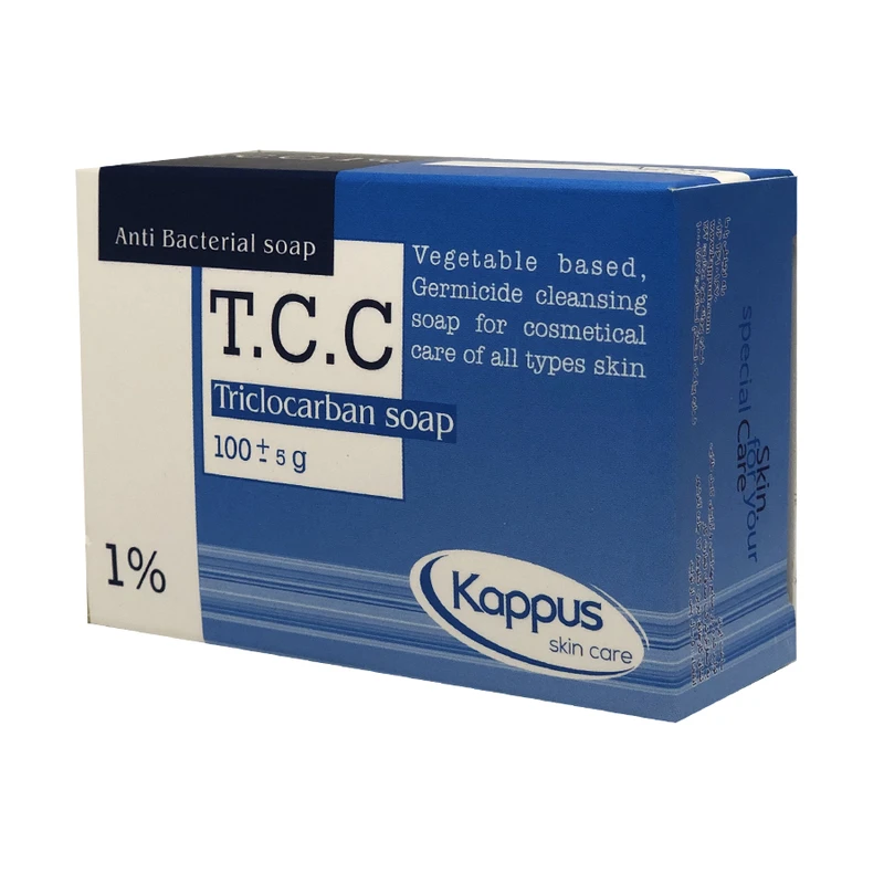 صابون شستشو کاپوس اسکین کر مدل triclocarban وزن100 گرم - تصویر 2