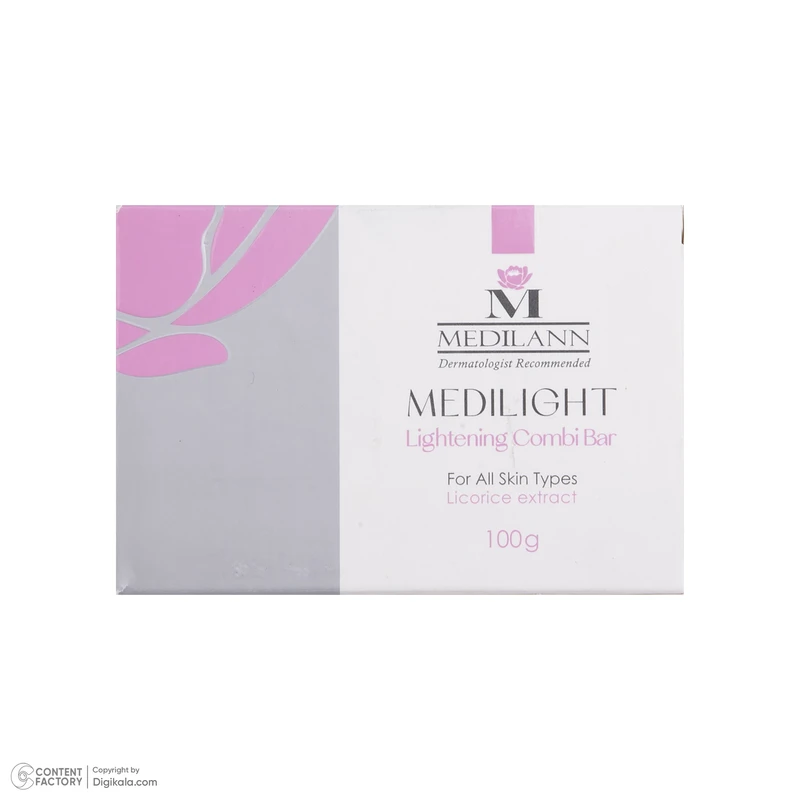 صابون شستشو مدیلن مدل Medilight وزن 100 گرم - تصویر 4
