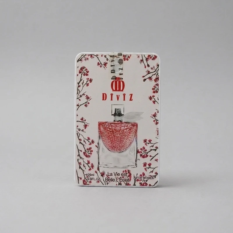 عطر جیبی زنانه دیوایز مدل لاوی بل اکلت حجم 25 میلی‌لیتر، با رایحه گرم و شیرین - تصویر 2