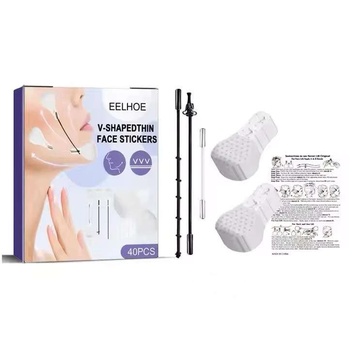 چسب لیفت صورت ایلهو مدل V-SHAPETHIKEN نه بسته 40 عددی - تصویر 4