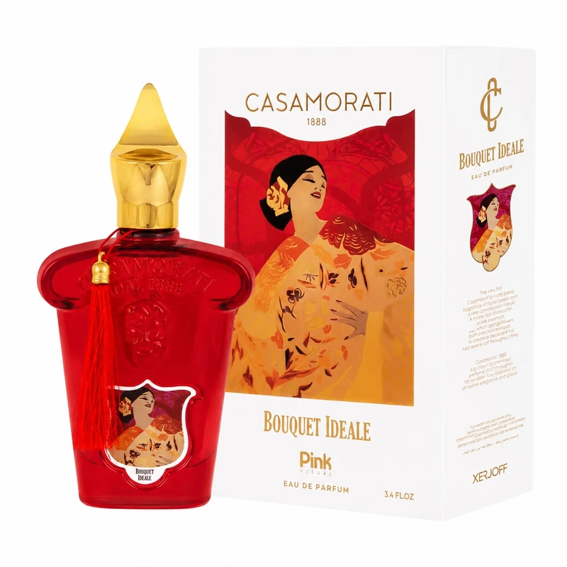 ادوپرفیوم زنانه پینک ویژوآل مدل Xerjoff Casamorati Bouquet Ideale با رایحه گرم حجم 100 میلیلیتر - تصویر 2