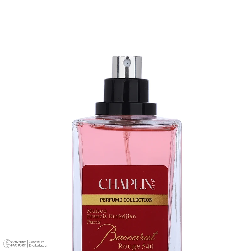 ادوپرفیوم زنانه چاپلین استار مدل Baccarat Rouge-540 با رایحه گرم حجم 100 میلیلیتر - تصویر 3