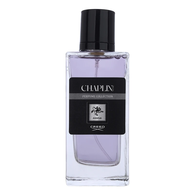 ادو پرفیوم مردانه چاپلین استار مدل Creed Aventus با رایحه خنک و تلخ حجم 100 میلی‌لیتر