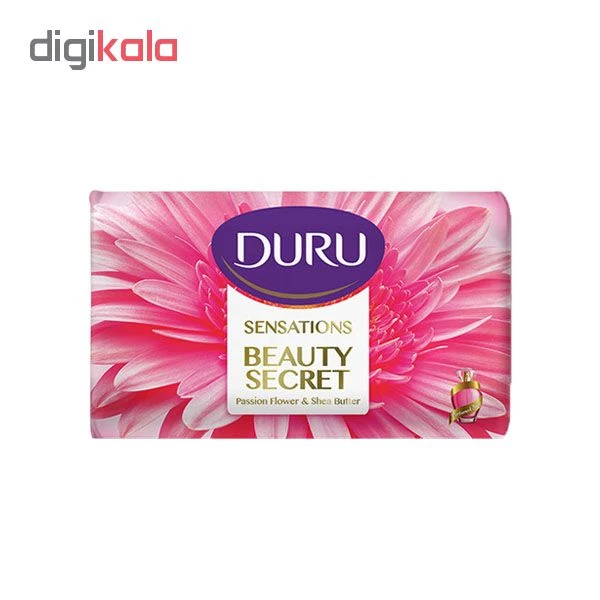 صابون شستشو دورو مدل BEAUTY SECRET تحت لیسانس وزن90 گرم بسته 6 عددی - تصویر 3