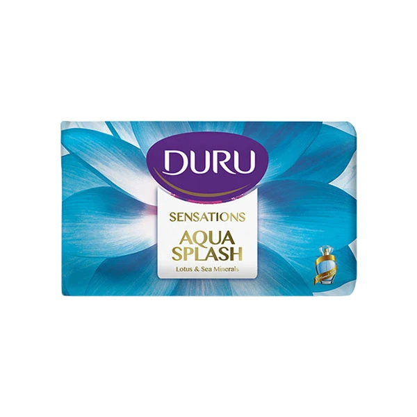 صابون شستشو دورو مدل AQUA SPLASH تحت لیسانس وزن90 گرم بسته 6 عددی