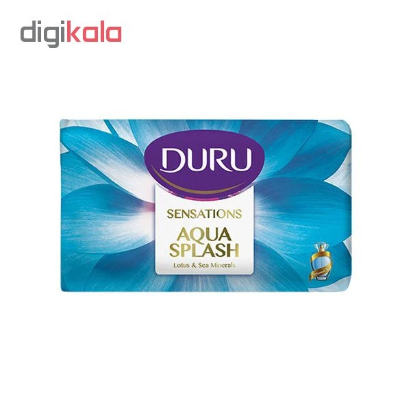 صابون شستشو دورو مدل AQUA SPLASH تحت لیسانس وزن90 گرم بسته 6 عددی - تصویر 3
