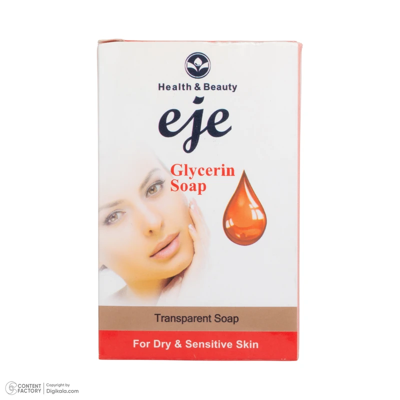 صابون شستشو مرطوب‌کننده صورت اژه مدل گلیسیرینه مناسب برای انواع پوست وزن 100 گرم - تصویر 5
