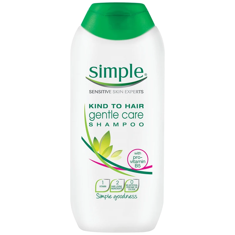 شامپو مو سیمپل مدل Gentle Care حجم 200 میلی لیتر - تصویر 2