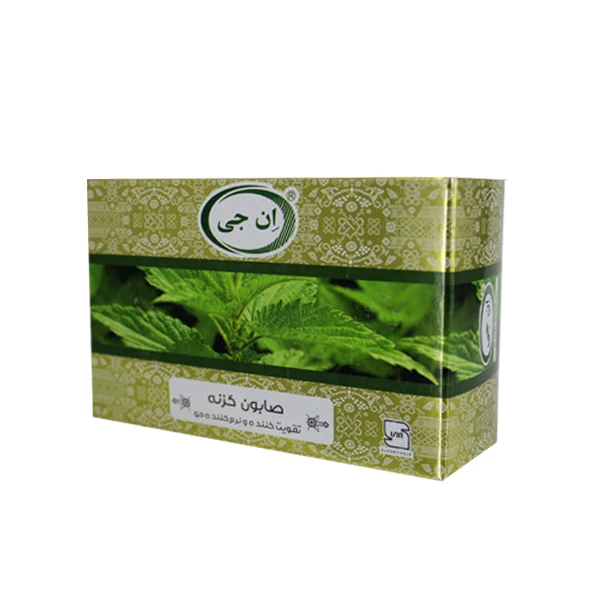  صابون شستشو ان جی مدل گزنه وزن 100 گرم