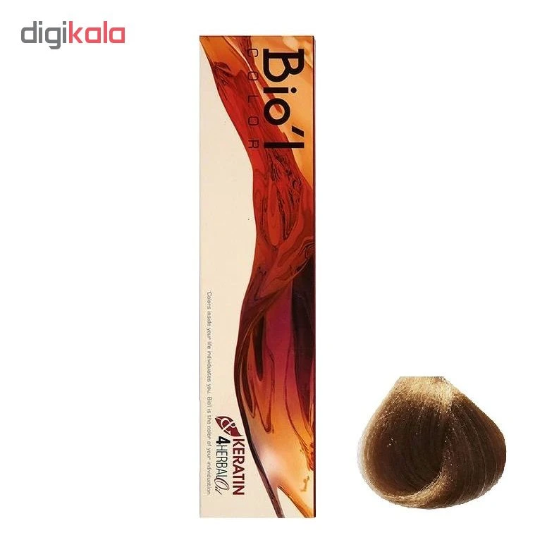 رنگ مو بیول سری Walnut شماره 8.9 حجم 100 میلی لیتر رنگ بلوند گردویی روشن - تصویر 2