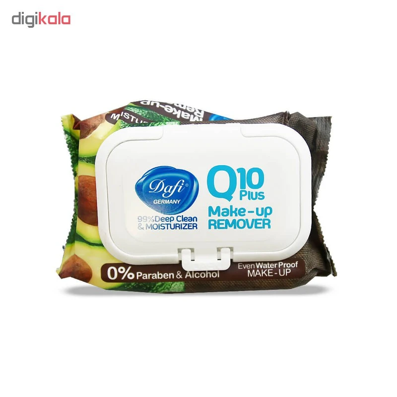 دستمال مرطوب آرایشی دافی مدل Q10 Plus آبرسان بسته 27 عددی - تصویر 2