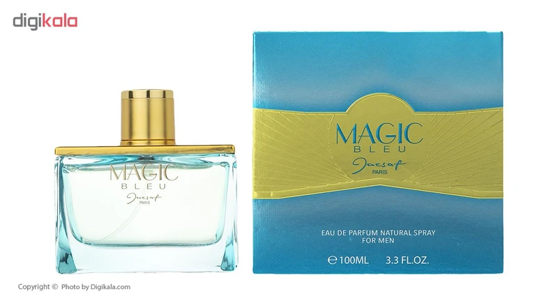 ادو پرفیوم مردانه ژک ساف مدل Magic Bleu حجم 100 میلی لیتر - تصویر 3
