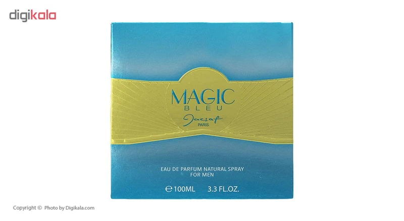 ادو پرفیوم مردانه ژک ساف مدل Magic Bleu حجم 100 میلی لیتر - تصویر 4