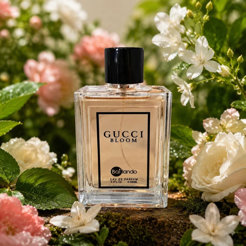 ادوپرفیوم زنانه بایلندو مدل Gucci Bloom با رایحه شیرین حجم 100 میلی‌لیتر - تصویر 4