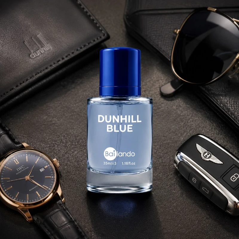 عطر جیبی مردانه بایلندو مدل Dunhill Blue NB با رایحه ترش و ملایم حجم 35 میلی‌لیتر - تصویر 2