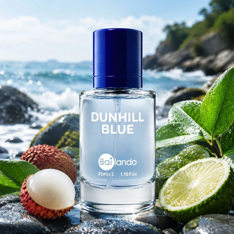عطر جیبی مردانه بایلندو مدل Dunhill Blue NB با رایحه ترش و ملایم حجم 35 میلی‌لیتر - تصویر 3