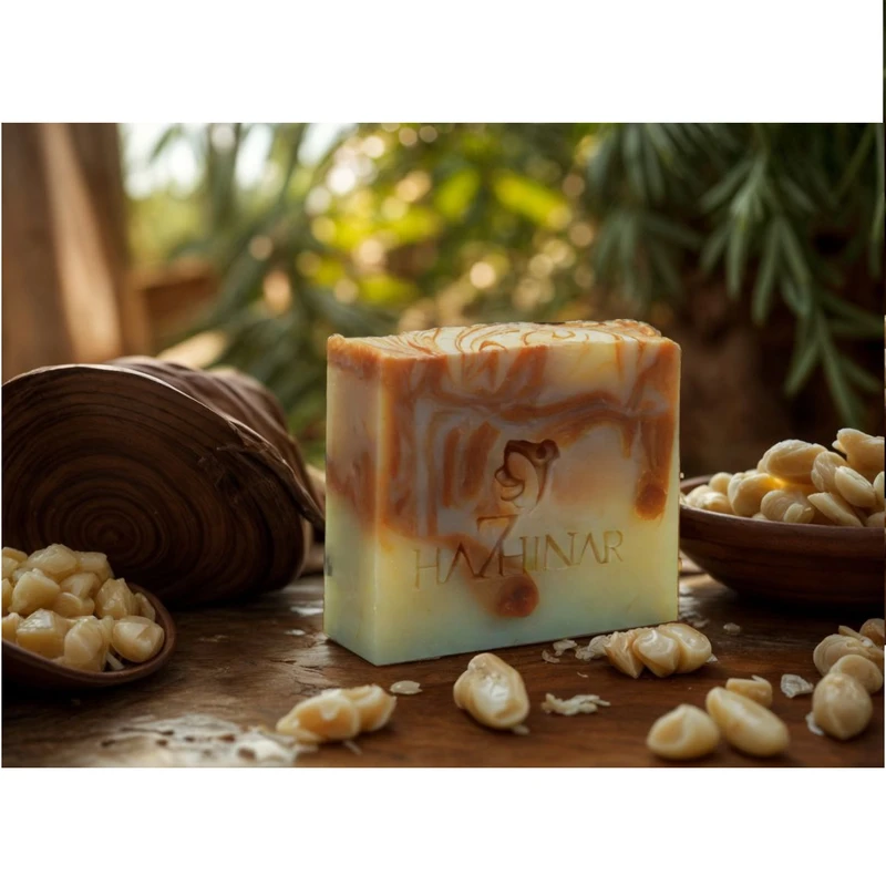 صابون شستشو هاژینار مدل شی باتر روغن شتر مرغ وزن 100 گرم - تصویر 3
