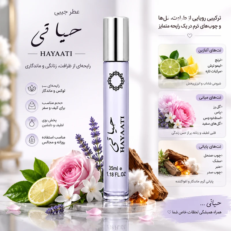 ادو پرفیوم مردانه هارلینگن مدل حیاتی با رایحه خنک حجم 35 میلی لیتر - تصویر 4