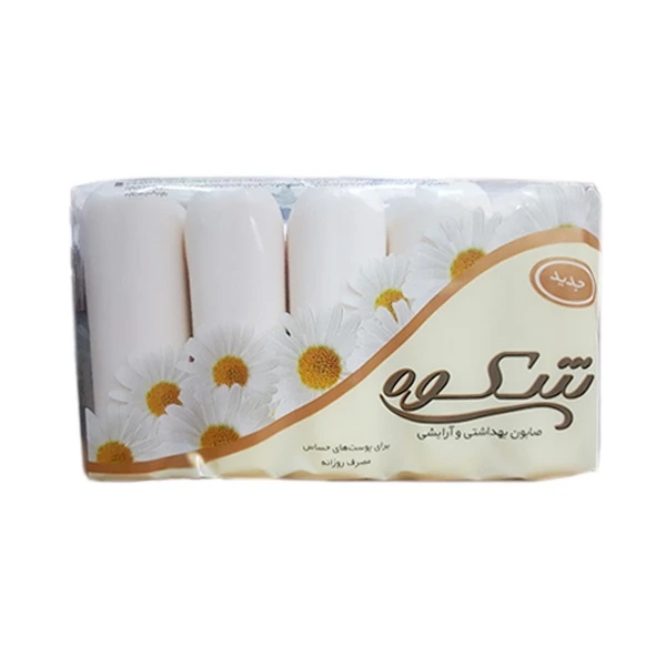 صابون شستشو شکوه مدل HRZ02 وزن 75 گرم بسته 5 عددی - تصویر 2