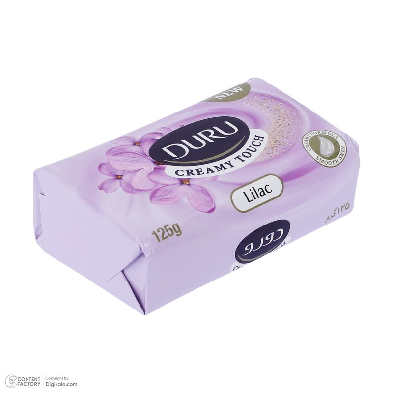 صابون شستشو لطافت بخش صورت و بدن دورو مدل lilac مناسب برای انواع پوست وزن 125 گرم - تصویر 4
