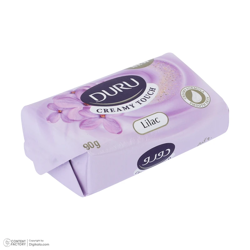 صابون شستشو لطافت بخش صورت و بدن دورو مدل lilac مناسب برای انواع پوست وزن 90 گرم - تصویر 2