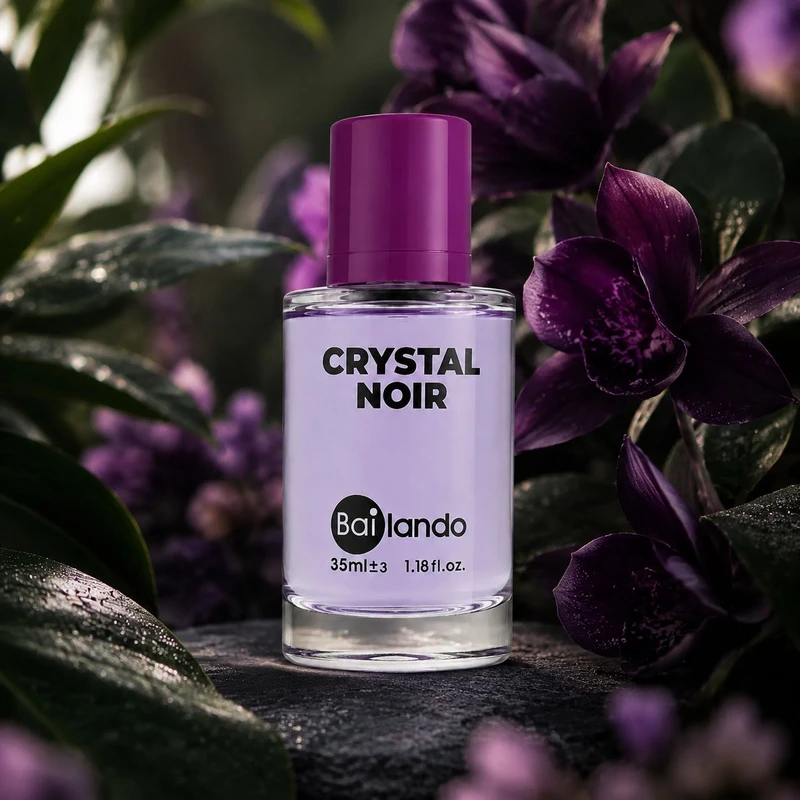 عطر جیبی زنانه بایلندو مدل Crystal Noir با رایحه گرم و تلخ حجم 35 میلی‌لیتر - تصویر 2