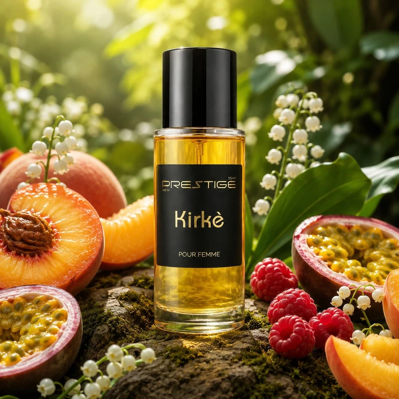 عطر جیبی نیو پرستیژ کالر مدل Kirke با رایحه شیرین و گلی حجم 35 میلی‌لیتر - تصویر 3