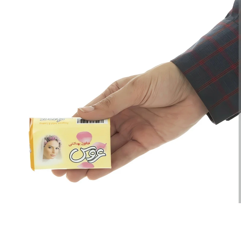 صابون شستشو عروس مدل A.v وزن 75 گرم بسته 3 عددی - تصویر 2